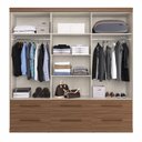 Ver imagem 2 de Guarda Roupa Casal 6 Portas 6 Gavetas Aspen