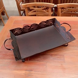 Fruteira grande de ferro para mesas e bancadas cesto de frutas e alimentos super resistente e ótima  - 1
