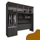 Ver imagem 6 de Guarda Roupa 5 Portas 3 Gavetas 1 Baú Cancun