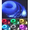 Kit Fibra Ótica Estrelado Colorido Rgb Fino 50 Pontos Teto - 3