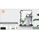 Ver imagem 2 de Prateleira Metal 2 Prat. Dobravel Folhas 35 X 10 X 45 Steel 351040