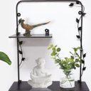 Ver imagem 4 de Prateleira Metal 2 Prat. Dobravel Folhas 35 X 10 X 45 Steel 351040