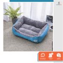 Ver imagem 4 de Cama Pet Pelucia Almofada Cachorros e Gatos Tam P Azul