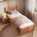 Ver imagem 5 de Cabeceira Solteiro Charme / Beauty Madeira Maciça