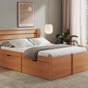 Ver imagem 6 de Cabeceira Casal Charme / Beauty Madeira Maciça