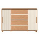 Ver imagem 5 de Cômoda 2 Portas Correr 4 Gavetas Evidenza