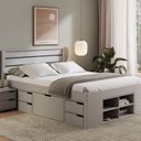 Ver imagem 6 de Cabeceira Casal Charme / Beauty Madeira Maciça