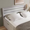 Ver imagem 1 de Cabeceira Casal Charme / Beauty Madeira Maciça