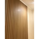 Ver imagem 5 de Painel Ripado Versátil: 03 unid. 270X110cm larg. Talatto Painéis Amêndoa