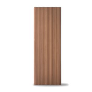 Painel Ripado Versátil: 03 unid. 270X110cm larg. Talatto Painéis Amêndoa