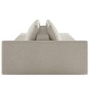 Ver imagem 4 de Sofá Ilha Modular para Sala 342cm com Puff Dublin K01 Bouclê Bege - Lyam Decor