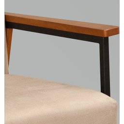 Poltrona Decorativa Fontana Bege - 4
