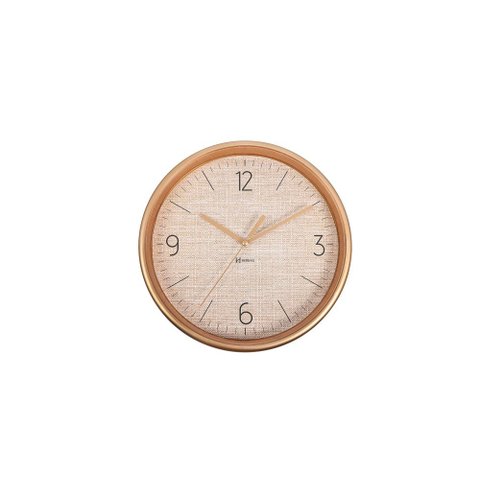 Relógio de Parede Herweg Quartz Dourado Fosco 660123