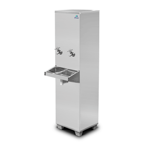 Bebedouro de Água 25 Litros Coluna Inox Ra025 Frisbel 127v - 2 Geladas