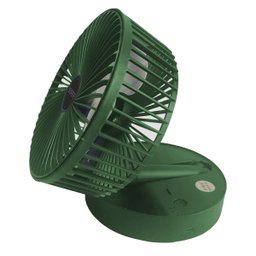 Ventilador de Mesa Retratil Dobravel Bateria Recarregavel Portatil Usb 3 Velocidades Dia Quente Calo - 3