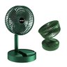Ventilador de Mesa Retratil Dobravel Bateria Recarregavel Portatil Usb 3 Velocidades Dia Quente Calo - 1