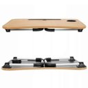 Ver mais imagens de Mesa Dobrável p/ Notebook c/ Suporte p/ Tablet e Copo