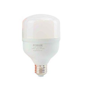 Kit 10 Lâmpada Led Alta Potência 20w 3000k E-27 Bivolt Foxlux