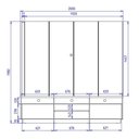 Ver imagem 6 de Estante Home Theater Jordão Freijó para Tv até 75” - Colibri
