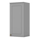 Ver imagem 1 de Armário Aéreo 1 Porta 40 cm Americana Cinza – Henn