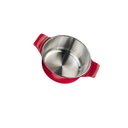 Ver imagem 3 de Jogo Panelas Vermelho Alumínio Fundido Usinado JavaliAM16a24