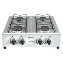 Ver imagem 1 de Fogão Cooktop de Mesa Portátil a Gás 4 Bocas Braslar