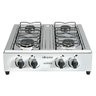 Fogão Cooktop de Mesa Portátil a Gás 4 Bocas Braslar - 1