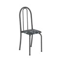 Ver imagem 5 de Conjunto de Mesa Tubular 140x75cm Tampo em Vidro Incolor com 6 Cadeiras Iris B Prata/Preto/Mart