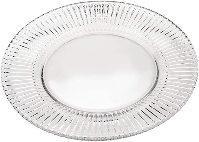 Prato de Cristal de Chumbo Renaissance 26.5cm Ref.7238 Lyor - 1