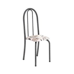 Conjunto de Mesa Tubular 120cm X 75cm Tampo em Granito Topázio com 4 Cadeiras Iris - 4