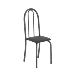 Conjunto de Mesa Tubular 120x75cm Tampo em Granito Topázio com 4 Cadeiras Iris - 4