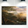 Quadro Decorativo Tela Canvas Paisagens Ref:qbpa23 Lojall 150 X 100 Cm Borda Infinita - 1
