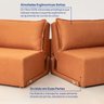 Sofá Cama Retrátil e Reclinável 3 Lugares 225cm em Linho Baraúna Cabecasa Madeiraoriginals - 6