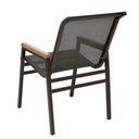 Ver imagem 3 de Cadeira de Aluminio para Cozinha Sala Jardim e Varanda Marrom