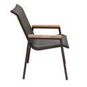 Ver imagem 4 de Cadeira de Aluminio para Cozinha Sala Jardim e Varanda Marrom