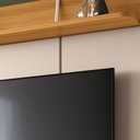 Ver imagem 7 de Painel para TV 70 pol Bancada Suspensa Orgânica Cheri B01 Off White Cinamomo - Lyam Decor