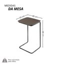 Ver imagem 3 de Mesa Lateral Ultraflex - Lf 5011 68x40x33 Cm
