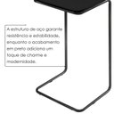 Ver imagem 4 de Mesa Lateral Ultraflex - Lf 5011 68x40x33 Cm