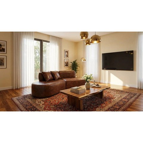 Sofá 250 cm Estilo Conforto Virginia Corino Modena:Wisk