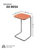 Mesa Lateral Ultraflex - Lf 5011 68x40x33 Cm - 3