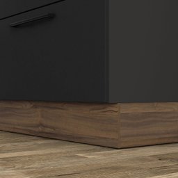 Paneleiro em Aço para Forno 2 Portas 1 Gaveta Exclusive e - 5