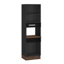 Ver imagem 4 de Paneleiro em Aço 2 Portas 1 Esquerda Gaveta 60cm Espaço para Forno Rodapé em PVC Exclusive Itatiaia 