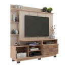 Ver imagem 1 de Estante Home para Tv Carvalho Oak/cristalo Decibal Móveis