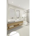 Ver imagem 7 de Porta Toalha Toalheiro de Banho Banheiro 50cm em Aço Inox Polido Brilhante Linha Larissa Stainless