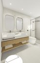 Ver imagem 7 de Porta Toalha Toalheiro de Banho Banheiro 50cm em Aço Inox Polido Brilhante Linha Larissa Stainless
