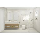 Ver imagem 5 de Porta Toalha Toalheiro de Banho Banheiro 50cm em Aço Inox Polido Brilhante Linha Larissa Stainless