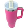 Caneca Térmica 1200ml com Canudo 2444643 Pink - Quanhe - 2