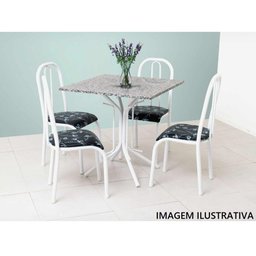 Base para Mesa de Jantar Quadrada ou Redonda Tampos de Mármore Granito Ql Texturizado - 7