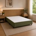 Ver imagem 1 de Base Casal Suede 138x188cm Idea Verde