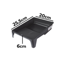 Ver imagem 2 de Bandeja para Pintura Média 1,5l Preta Metasul